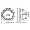 Alpine R2-W12D4 R-Series 12-inch 30cm Car Audio Subwoofer Dual 4-Ohm Voice Coils Alpine R2-W12D4 R-Series 12-inch 30cm Car Audio Subwoofer Dual 4-Ohm Voice Coils