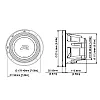 Alpine R2-W8D2 R-Series 8-inch (20cm) 1000W Car Subwoofer Dual 2-Ohm Voice Coils Alpine R2-W8D2 R-Series 8-inch (20cm) 1000W Car Subwoofer Dual 2-Ohm Voice Coils