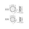 Alpine RS-W10D4 R-Series 10" 25cm Shallow Car Subwoofer with Dual 4-Ohm Voice Coils Alpine RS-W10D4 R-Series 10" 25cm Shallow Car Subwoofer with Dual 4-Ohm Voice Coils