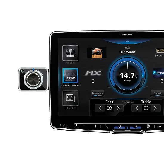 Alpine RUE-BK01 Wireless Volume Controller for iLX-F905D, iLX-F115D, iLX-705D, i905D-F Alpine RUE-BK01 Wireless Volume Controller for iLX-F905D, iLX-F115D, iLX-705D, i905D-F