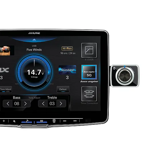 Alpine RUE-BK01 Wireless Volume Controller for iLX-F905D, iLX-F115D, iLX-705D, i905D-F Alpine RUE-BK01 Wireless Volume Controller for iLX-F905D, iLX-F115D, iLX-705D, i905D-F