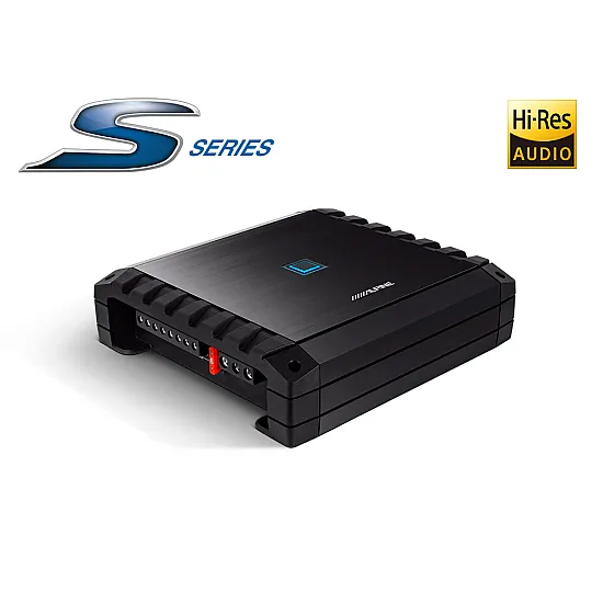 Alpine S2-A36F S-Series 4-channel Car Audio Amplifier 4 x 90W Alpine S2-A36F S-Series 4-channel Car Audio Amplifier 4 x 90W