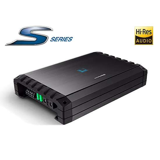 Alpine S2-A55V S-Series 5-channel 300W Car Audio Amplifier Alpine S2-A55V S-Series 5-channel 300W Car Audio Amplifier
