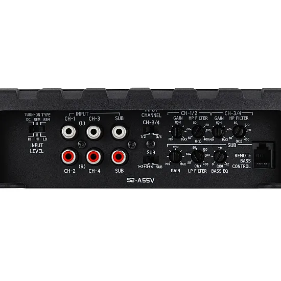 Alpine S2-A55V S-Series 5-channel 300W Car Audio Amplifier Alpine S2-A55V S-Series 5-channel 300W Car Audio Amplifier