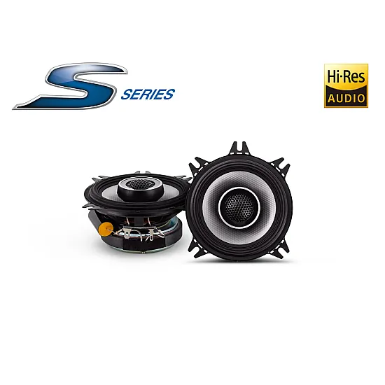 Alpine S2-S40 S-Series 10cm 4 inch 2-Way 140W Coaxial Car Speakers Alpine S2-S40 S-Series 10cm 4 inch 2-Way 140W Coaxial Car Speakers