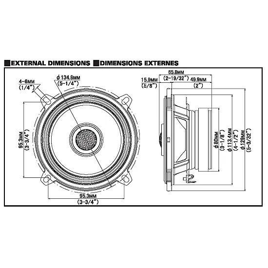 Alpine S2-S50 S-Series 13cm 5 inch High Res 170W Coaxial Car Speakers Alpine S2-S50 S-Series 13cm 5 inch High Res 170W Coaxial Car Speakers