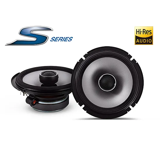 Alpine S2-S65 S-Series 16.5cm 6.5 inch High Res Coaxial Car Speakers Alpine S2-S65 S-Series 16.5cm 6.5 inch High Res Coaxial Car Speakers