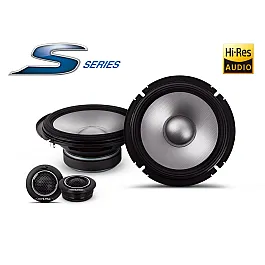 Alpine S2-S65C S-Series 16.5cm 6.5" High Res 240W Component Car Speakers Alpine S2-S65C S-Series 16.5cm 6.5" High Res 240W Component Car Speakers