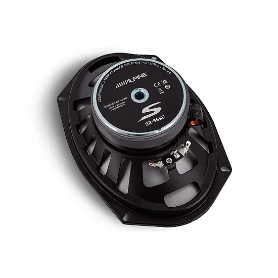 Alpine S2-S69C S-Series 16cm x 24cm 6" x 9" High Res 260W Component Car Speakers