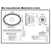 Alpine S2-S69C S-Series 16cm x 24cm 6" x 9" High Res 260W Component Car Speakers