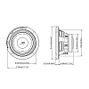 Alpine S2-W8D2 S-Series 20cm 8" Car Subwoofer Dual 2-Ohm Voice Coils Alpine S2-W8D2 S-Series 20cm 8" Car Subwoofer Dual 2-Ohm Voice Coils