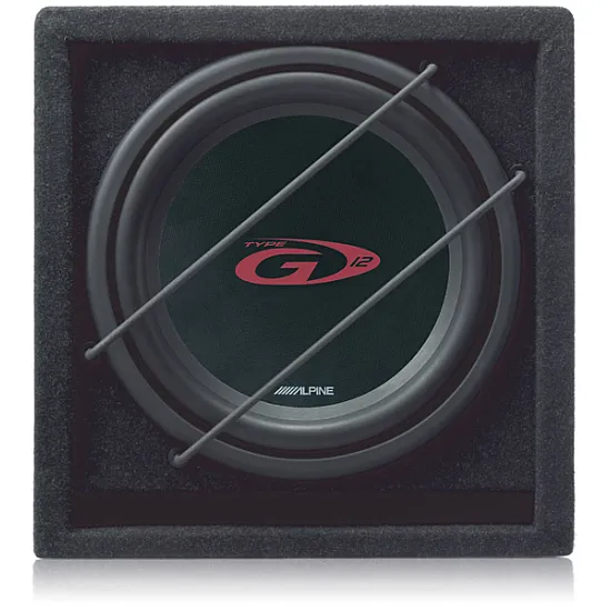 Alpine SBG-1224BR - 800W 12" Type-G Bass Reflex Subwoofer Box