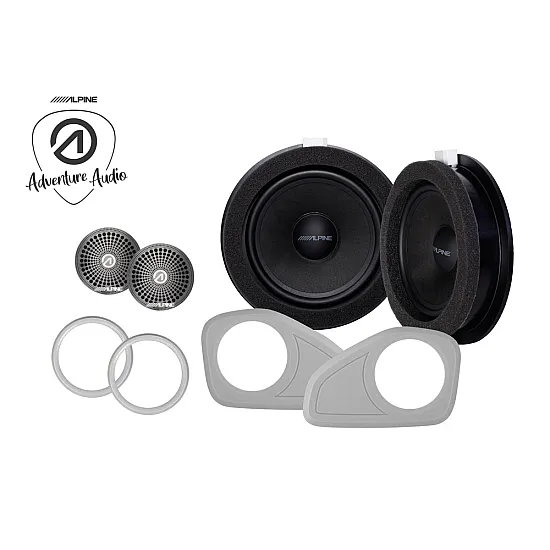 Alpine SPC-106TRA7 16.5 cm Front Speaker System for Ford Transit, Transit Custom, Nugget, Tourneo Alpine SPC-106TRA7 16.5 cm Front Speaker System for Ford Transit, Transit Custom, Nugget, Tourneo