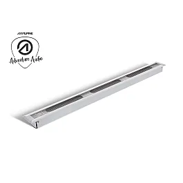 Alpine SPC-L500F Adventure Audio In-Cabin Flush-Mount Speaker (Long / Silver)