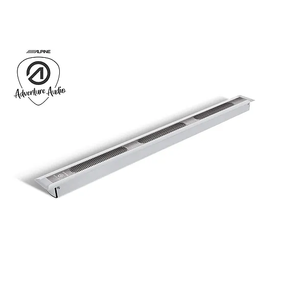 Alpine SPC-L500F Adventure Audio In-Cabin Flush-Mount Speaker (Long / Silver) Alpine SPC-L500F Adventure Audio In-Cabin Flush-Mount Speaker (Long / Silver)