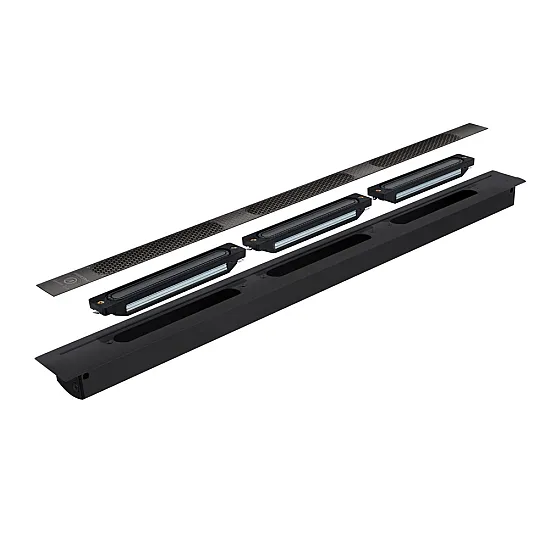Alpine SPC-L500FB Adventure Audio In-Cabin Flush-Mount Speaker (Long / Black)