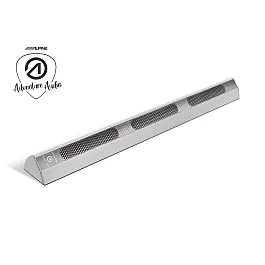 Alpine SPC-L500S Adventure Audio In-Cabin Surface-Mount Speaker (Long / Silver)