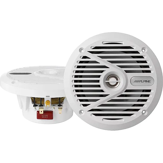Alpine SPS-M601W Marine 16.5 cm 2-Way Coaxial Speakers White Alpine SPS-M601W Marine 16.5 cm 2-Way Coaxial Speakers White