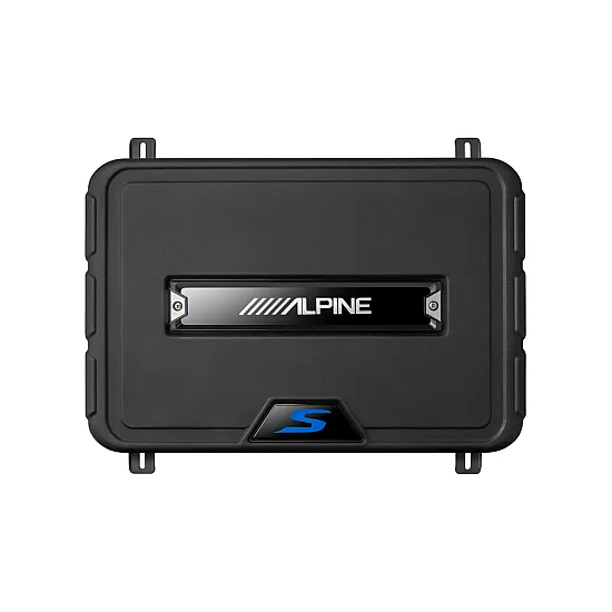 Alpine SS-SB10 S-Series 25 cm 10" Under seat Shallow Preloaded Subwoofer Enclosure