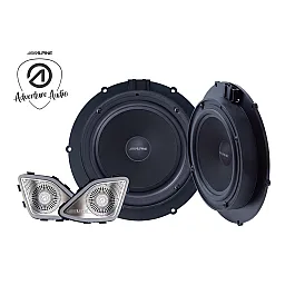 Alpine SPC-106T6 - 16.5cm Component Speaker System - Volkswagen Transporter 6 Alpine SPC-106T6 - 16.5cm Component Speaker System - Volkswagen Transporter 6