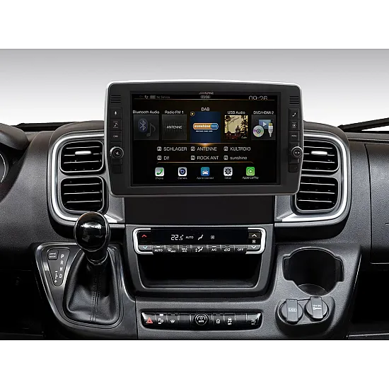 Alpine X903D-DU8S 9" Touch Screen Navigation with Swivel Display for Fiat Ducato 8