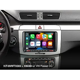 Alpine KIT-8VWTX303 Car Stereo Fitting Kit - Volkswagen MIB-PQ Platforms