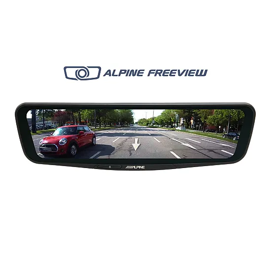 Alpine DME-R1200 Digital Rear Mirror Kit for Fiat Ducato Motorhomes and Camper Vans