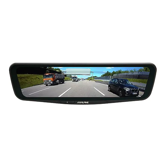 Alpine DME-R1200 Digital Rear Mirror Kit for Fiat Ducato Motorhomes and Camper Vans
