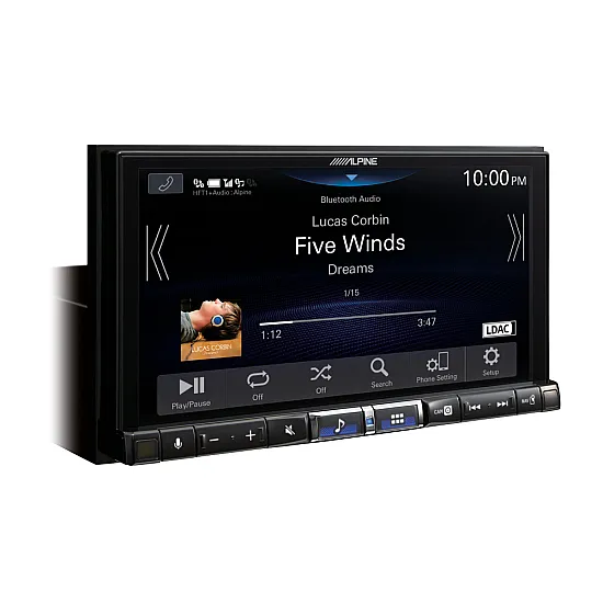 Alpine iLX-705D Premium 2DIN Media Receiver - DAB+ Apple Carplay  Android Auto