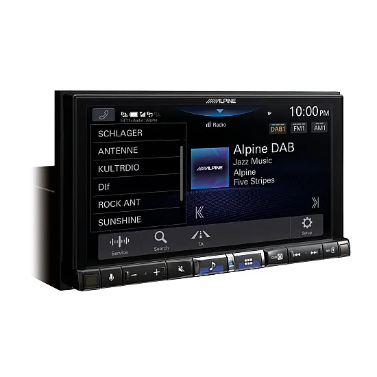 Alpine iLX-705D Premium 2DIN Media Receiver - DAB+ Apple Carplay  Android Auto
