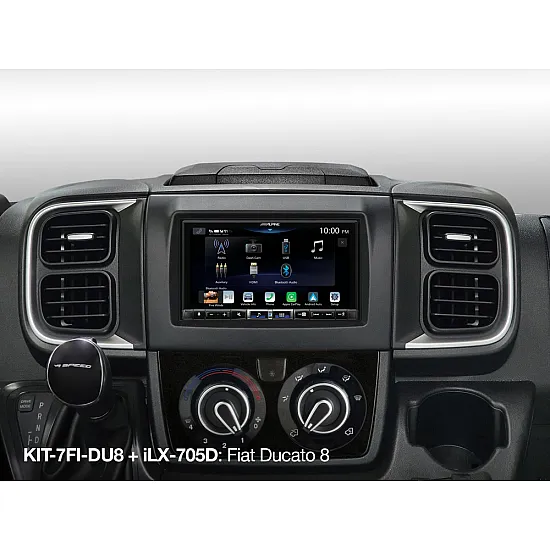 Alpine iLX-705D Premium 2DIN Media Receiver - DAB+ Apple Carplay  Android Auto