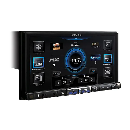 Alpine iLX-705 For BMW E46 Premium 2DIN Media Receiver - DAB+ Apple Carplay Android Auto - iLX-705E46 Alpine iLX-705 For BMW E46 Premium 2DIN Media Receiver - DAB+ Apple Carplay Android Auto - iLX-705E46