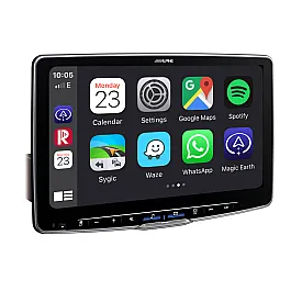 Alpine iLX-F115D 11” Media Receiver 1DIN & 2DIN Installation - DAB+ Apple Carplay  Android Auto