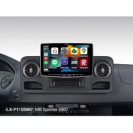 Alpine iLX-F115S907 Halo11 Media System for Mercedes Sprinter 907 DAB Apple CarPlay Android