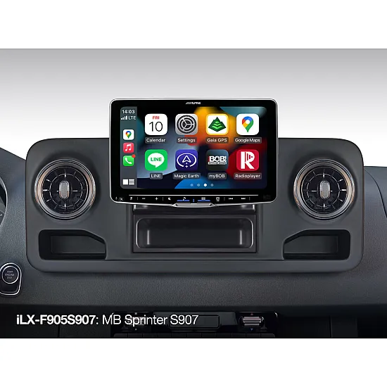 Alpine iLX-F905S907 Halo9 Media System for Mercedes Sprinter 907 DAB Apple CarPlay Android Auto Stereo Alpine iLX-F905S907 Halo9 Media System for Mercedes Sprinter 907 DAB Apple CarPlay Android Auto Stereo