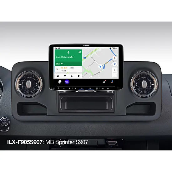 Alpine iLX-F905S907 Halo9 Media System for Mercedes Sprinter 907 DAB Apple CarPlay Android Auto Stereo Alpine iLX-F905S907 Halo9 Media System for Mercedes Sprinter 907 DAB Apple CarPlay Android Auto Stereo