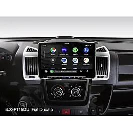 Alpine iLX-F115DU 11” Media Receiver - DAB+ Apple Carplay  Android Auto - Fiat Ducato 3