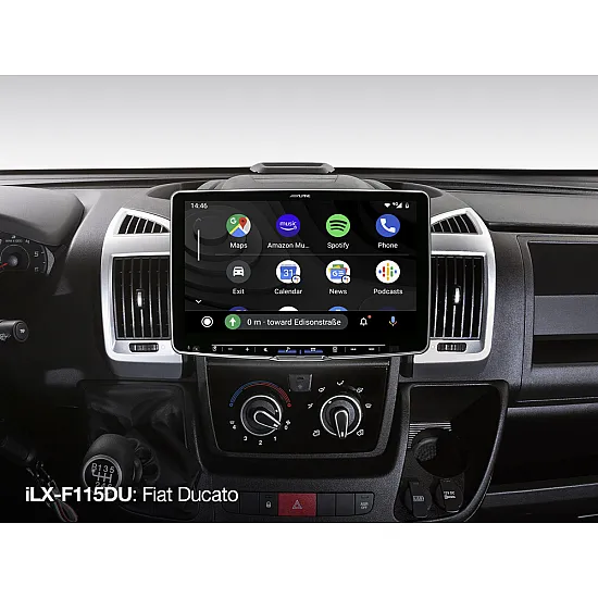 Alpine iLX-F115DU 11” Media Receiver - DAB+ Apple Carplay Android Auto - Fiat Ducato 3 Alpine iLX-F115DU 11” Media Receiver - DAB+ Apple Carplay Android Auto - Fiat Ducato 3