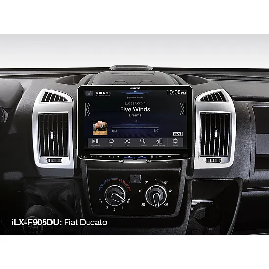 Alpine iLX-F905DU Halo9 Car Audio System - Fiat Ducato 3 Alpine iLX-F905DU Halo9 Car Audio System - Fiat Ducato 3