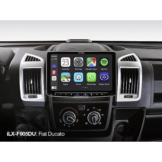 Alpine iLX-F905DU Halo9 Car Audio System - Fiat Ducato 3 Alpine iLX-F905DU Halo9 Car Audio System - Fiat Ducato 3