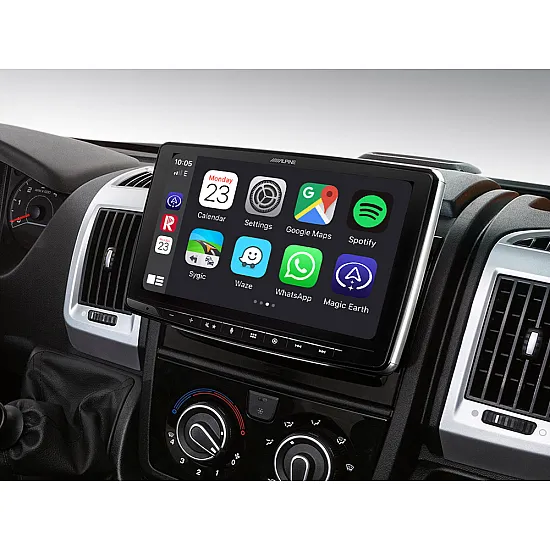 Alpine INE-F904DU Halo9 Car Audio and Navigation System - Fiat Ducato 3 Alpine INE-F904DU Halo9 Car Audio and Navigation System - Fiat Ducato 3