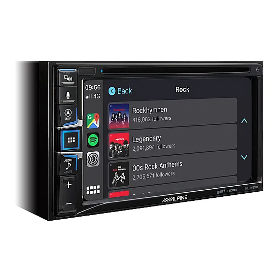 Alpine INE-W611DU Fiat Ducato Navigation, DAB+, HDMI, CD/DVD, Apple CarPlay & Android Auto