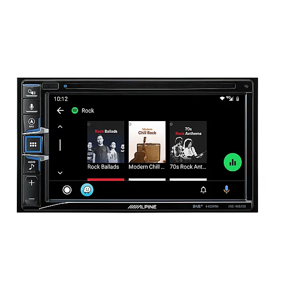 Alpine INE-W611DU Fiat Ducato Navigation, DAB+, HDMI, CD/DVD, Apple CarPlay & Android Auto