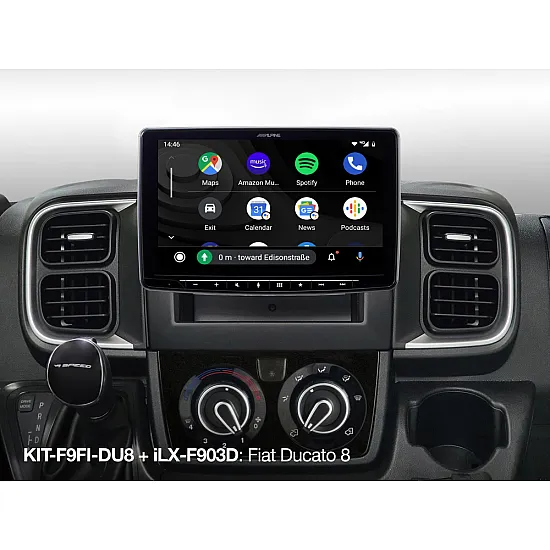 Alpine KIT-F9FI-DU8 - Halo 9 and Halo 11 Installation Kit - Fiat Ducato III Version 8 Alpine KIT-F9FI-DU8 - Halo 9 and Halo 11 Installation Kit - Fiat Ducato III Version 8