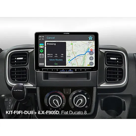Alpine KIT-F9FI-DU8 - Halo 9 and Halo 11 Installation Kit - Fiat Ducato III Version 8 Alpine KIT-F9FI-DU8 - Halo 9 and Halo 11 Installation Kit - Fiat Ducato III Version 8