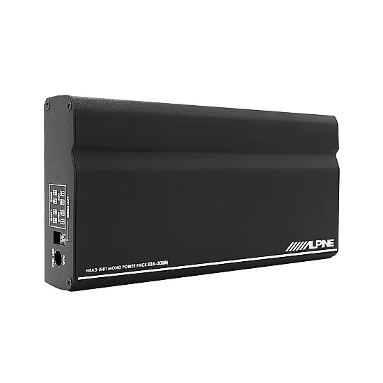 Alpine KTA-200M Mono Power Pack Car Amplifier - 400W Alpine KTA-200M Mono Power Pack Car Amplifier - 400W