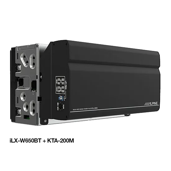 Alpine KTA-200M Mono Power Pack Car Amplifier - 400W Alpine KTA-200M Mono Power Pack Car Amplifier - 400W