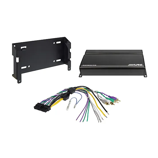 Alpine KTA-450 4-channel Compact In-Car Amplifier - 4x100W Alpine KTA-450 4-channel Compact In-Car Amplifier - 4x100W