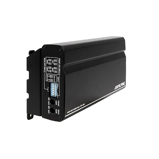 Alpine KTA-450 4-channel Compact In-Car Amplifier - 4x100W Alpine KTA-450 4-channel Compact In-Car Amplifier - 4x100W