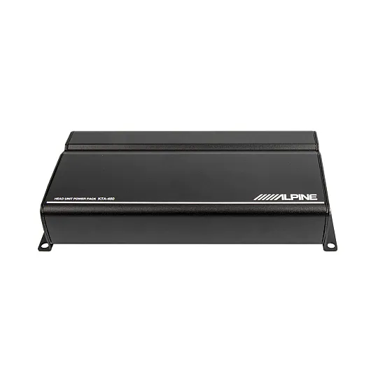 Alpine KTA-450 4-channel Compact In-Car Amplifier - 4x100W Alpine KTA-450 4-channel Compact In-Car Amplifier - 4x100W